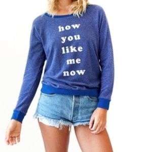 SOL Like Me Now Pullover Small
